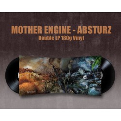 MOTHER ENGINE - ABSTURZ - ReIssue Double LP Gatefold